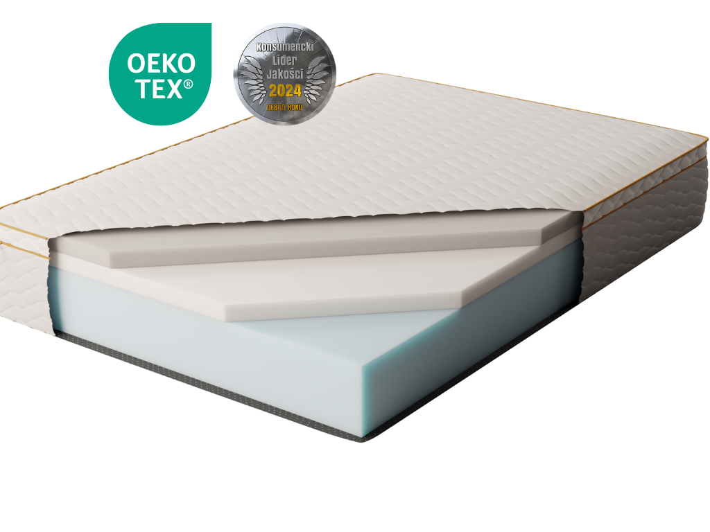 Materac Piankowy Snoovio  Exclusive - 30 cm wysokości